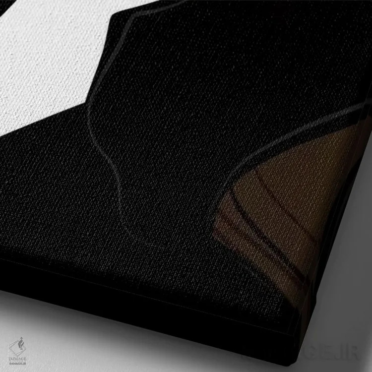 تابلو دکوراتیو Light-Skinned, Brunette Hair,شیک اسپرسو، پوست روشن، موهای قهو… اثر سابینا فن - نمای نزدیک بافت بوم