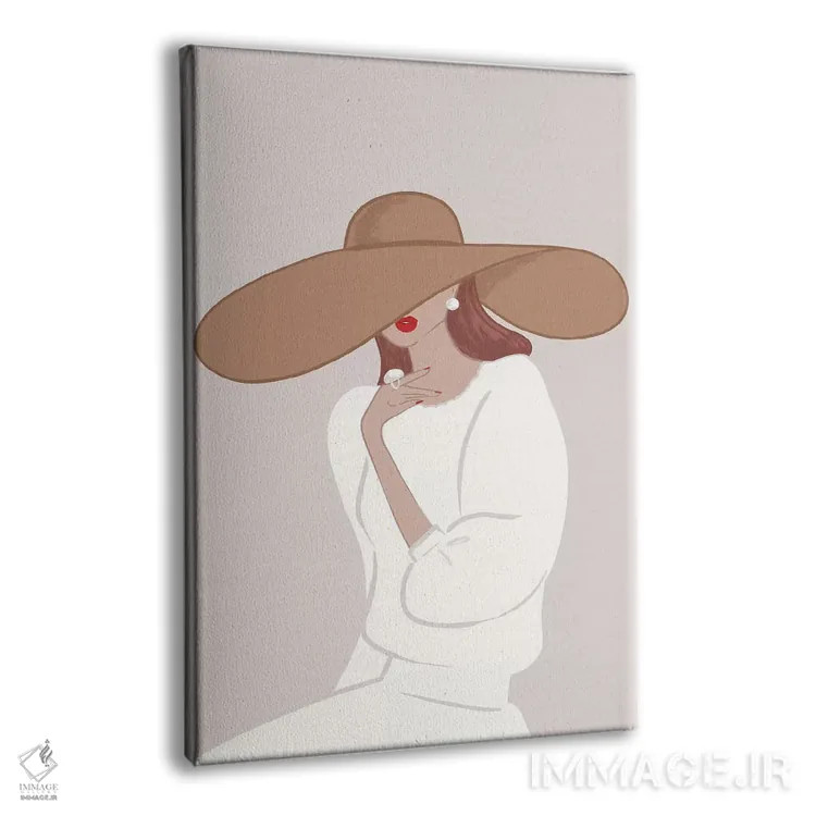 تابلو دکوراتیو Light-Skinned, Red Hair,کلاه لبه دار، پوست روشن، موهای قرمز اثر سابینا فن - نمای پرسپکتیو محصول