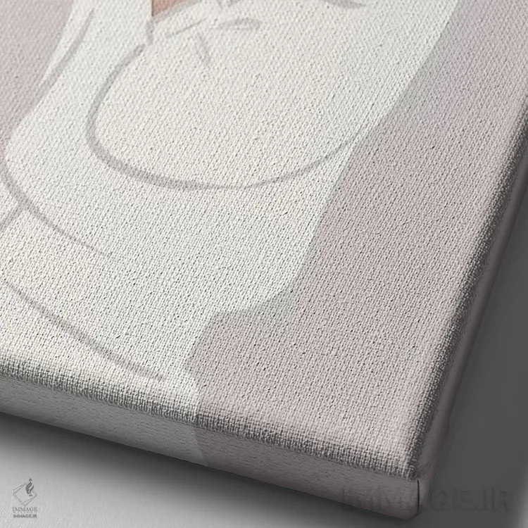 تابلو دکوراتیو Light-Skinned, Blonde Hair,کلاه لبه دار، پوست روشن، موهای بلو… اثر سابینا فن - نمای نزدیک بافت بوم