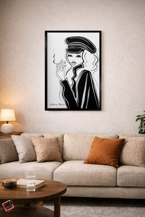 تابلو دکوراتیو سیگار اثر سابینا فن - D4B