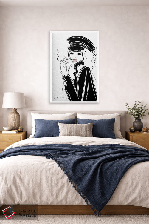 تابلو دکوراتیو سیگار اثر سابینا فن - D6W