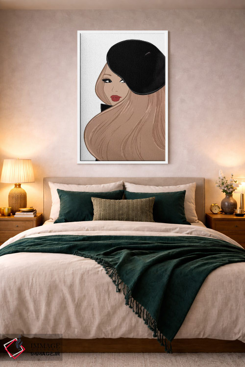 تابلو دکوراتیو مانند یک پاریسی اثر سابینا فن - D2W