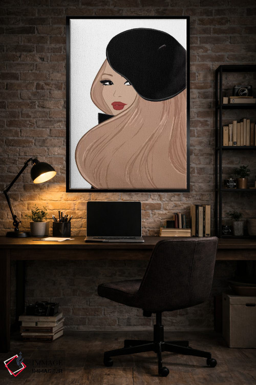 تابلو دکوراتیو مانند یک پاریسی اثر سابینا فن - D4B