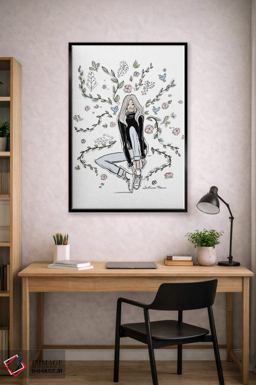 تابلو دکوراتیو رویابین کوچک اثر سابینا فن - D2B