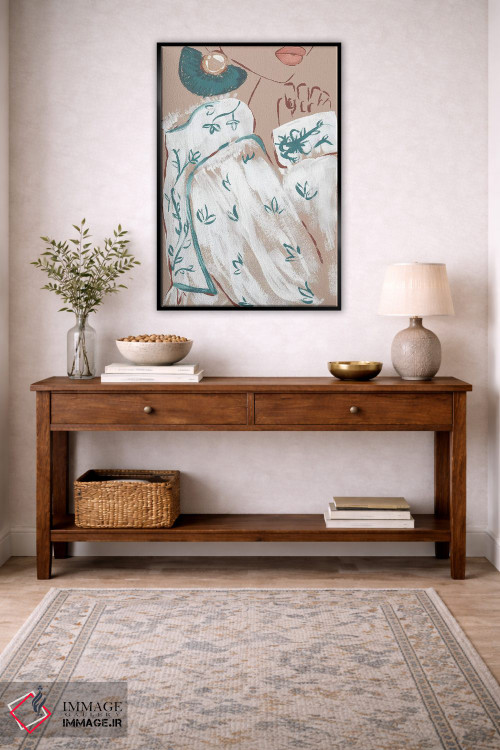 تابلو دکوراتیو آستین بوهو اثر سابینا فن - D3B