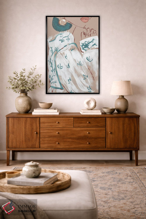 تابلو دکوراتیو آستین بوهو اثر سابینا فن - D2B