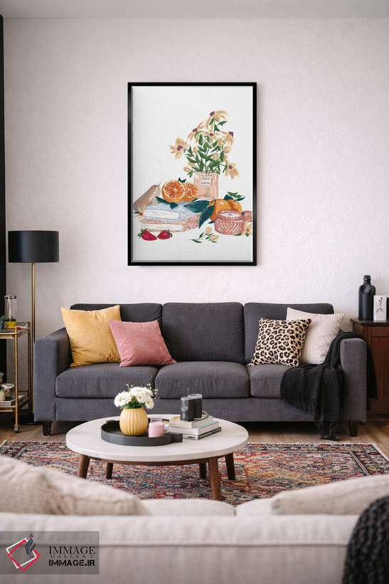 تابلو مینیمال طبیعت بی جان اثر سابینا فن - D3B