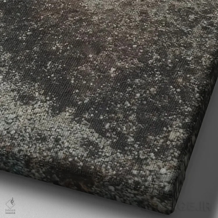 تابلو دکوراتیو پارک ملی تینگولیر در ایسلند اثر مایکل شاور - نمای نزدیک بافت بوم