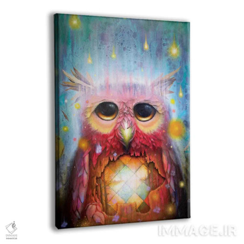 تابلو دکوراتیو باران باستانی اثر اسکات میلز - نمای پرسپکتیو محصول