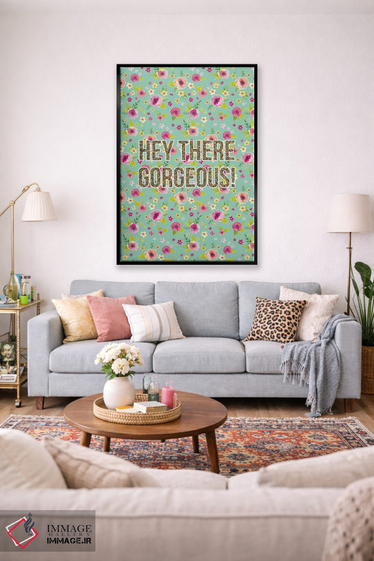 تابلو دکوراتیو شکوفه اثر سارا کالیس - D2B