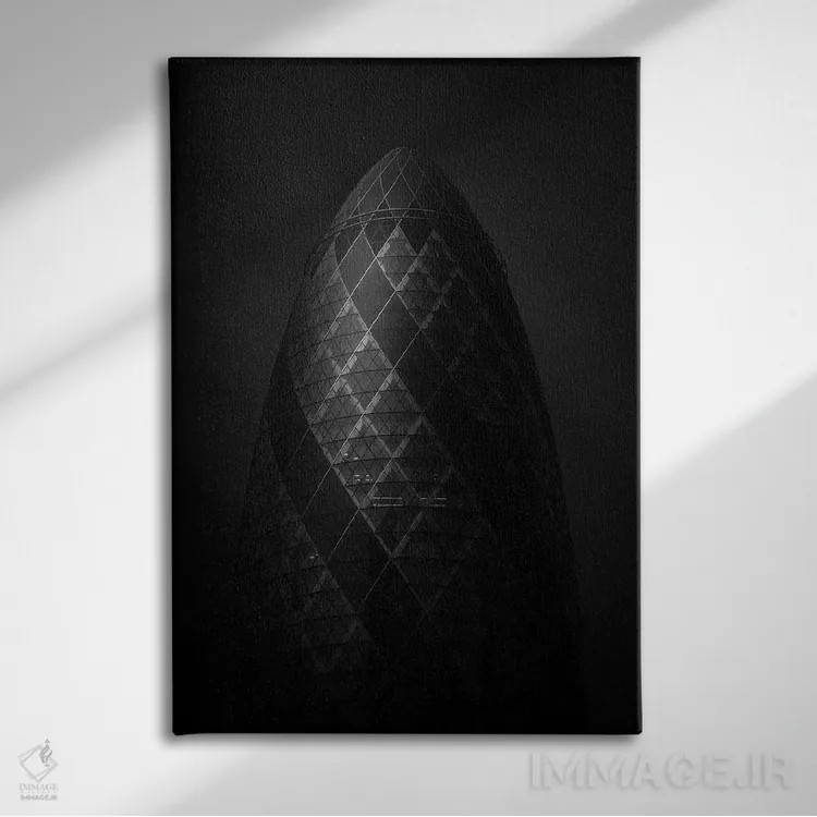 تابلو دکوراتیو برج گرکن اثر سباستین دل گروسو - نمای روبهرو روی دیوار