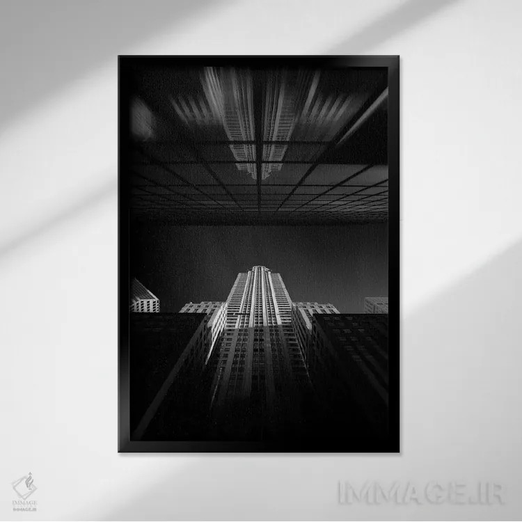تابلو دکوراتیو ستاره لکسینگتون اثر سباستین دل گروسو - نمای قابدار مشکی