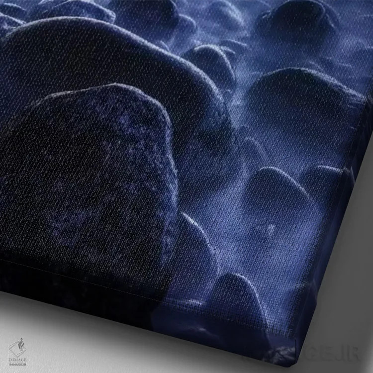 تابلو دکوراتیو وجود اثر سباستین دل گروسو - نمای نزدیک بافت بوم