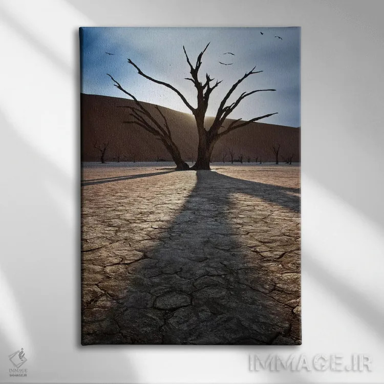 تابلو دکوراتیو بازماندگان گذشته ۱ اثر سباستین دل گروسو - نمای روبهرو روی دیوار