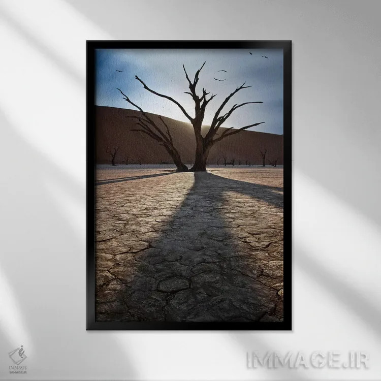 تابلو دکوراتیو بازماندگان گذشته ۱ اثر سباستین دل گروسو - نمای قابدار مشکی