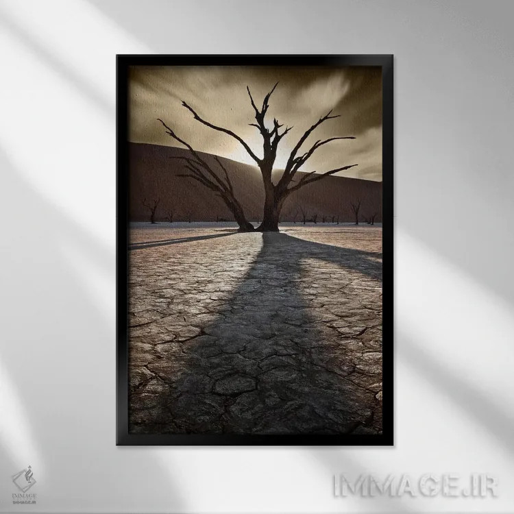 تابلو دکوراتیو بازماندگان گذشته ۲ اثر سباستین دل گروسو - نمای قابدار مشکی