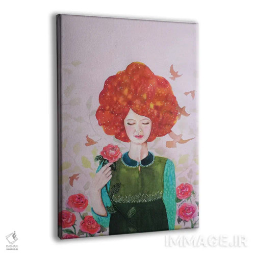 تابلو دکوراتیو کلویی اثر سیلوی دمر - نمای پرسپکتیو محصول