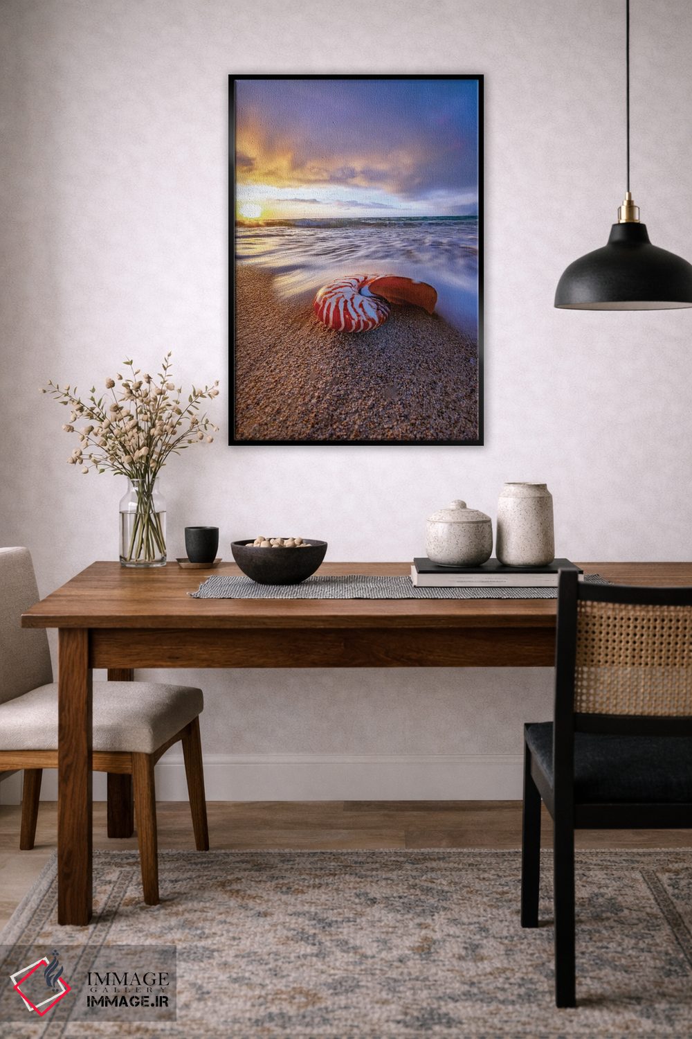 تابلو دکوراتیو اختاپوس ببر اثر شان دیوی - D5B