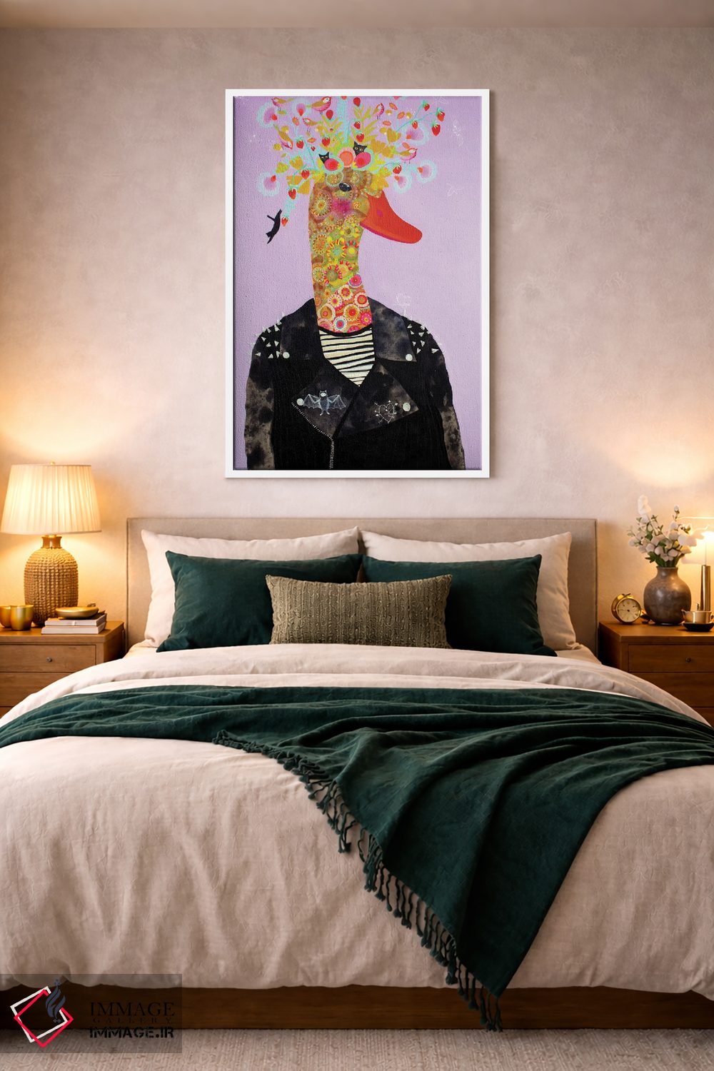 تابلو دکوراتیو خودنگاره اثر سوفیا باتیستی - D2W