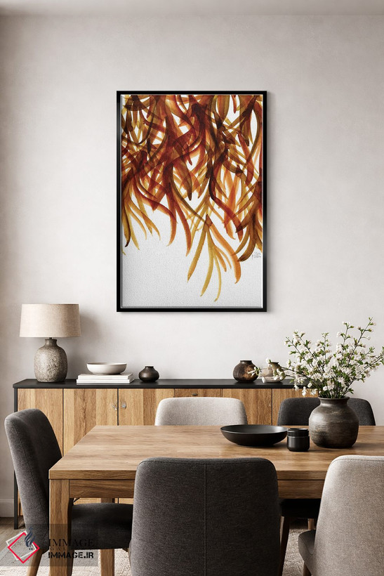 تابلو مینیمال جلبک دریایی اثر سارا فرانکلین - D5B