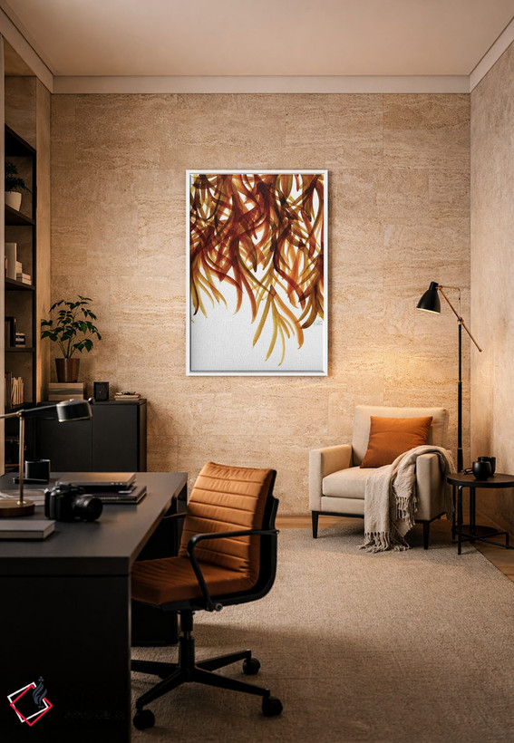 تابلو مینیمال جلبک دریایی اثر سارا فرانکلین - D6W