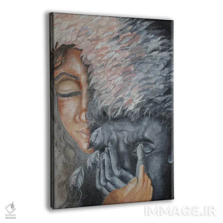 تابلو دکوراتیو فرشته تو اثر سانگیتا بانسال - نمای پرسپکتیو محصول