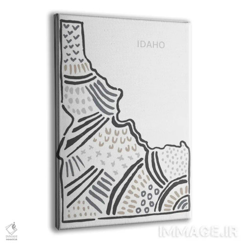 تابلو دکوراتیو آیداهو اثر استیتمنت گودز - نمای پرسپکتیو محصول