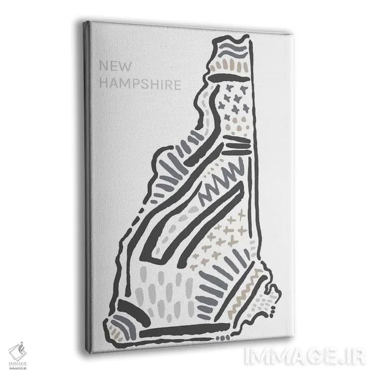 تابلو دکوراتیو نیوهمپشایر اثر استیتمنت گودز - نمای پرسپکتیو محصول