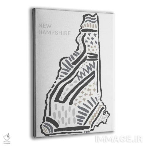 تابلو دکوراتیو نیوهمپشایر اثر استیتمنت گودز - نمای پرسپکتیو محصول