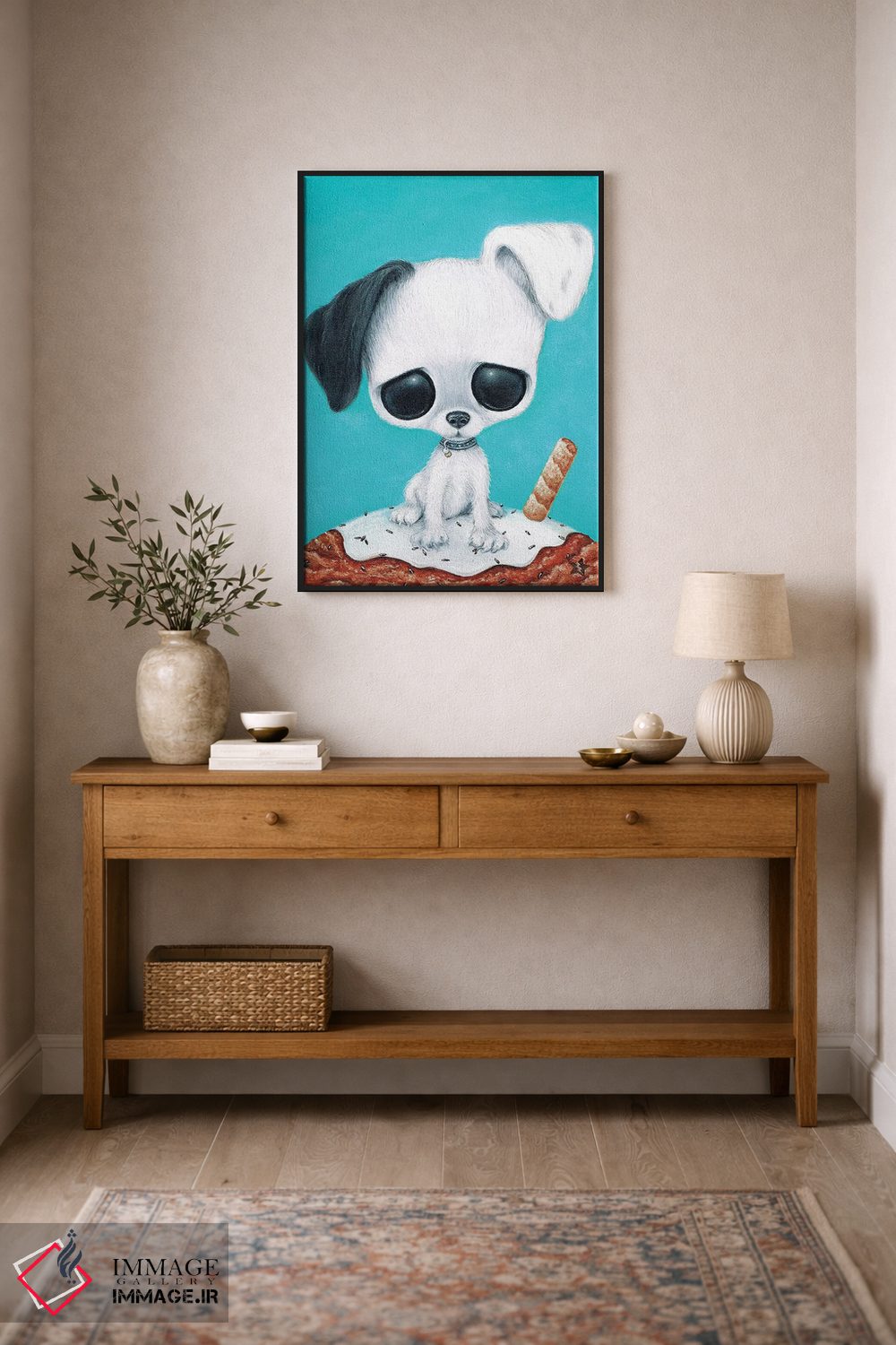 تابلو دکوراتیو باحال اثر شوگر فیولد - D2B