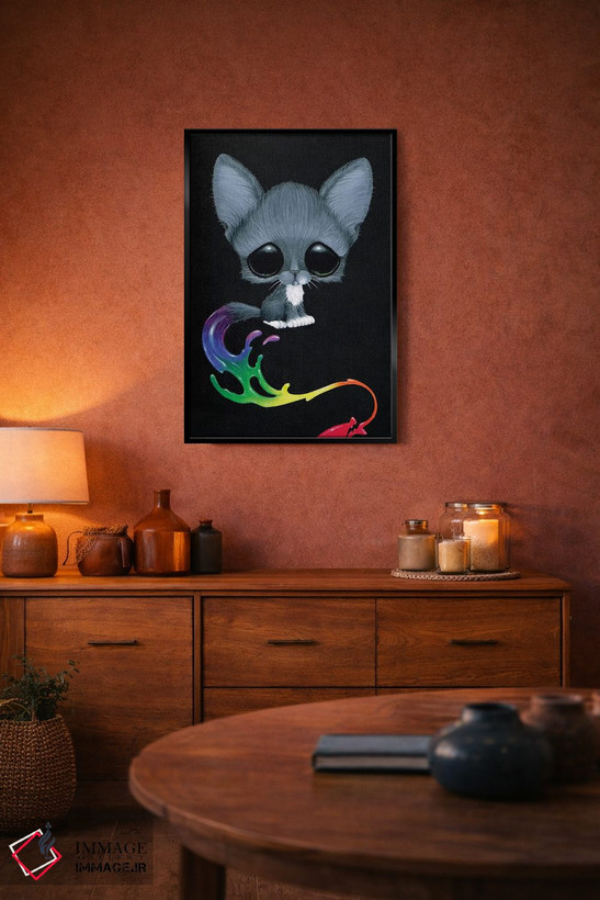 تابلو دکوراتیو کول من اثر شوگر فیولد - D5B