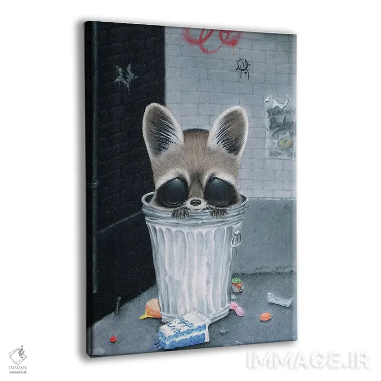 تابلو دکوراتیو روز خوش شانسی اثر شوگر فیولد - نمای پرسپکتیو محصول
