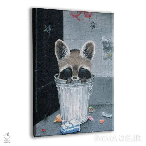 تابلو دکوراتیو روز خوش شانسی اثر شوگر فیولد - نمای پرسپکتیو محصول