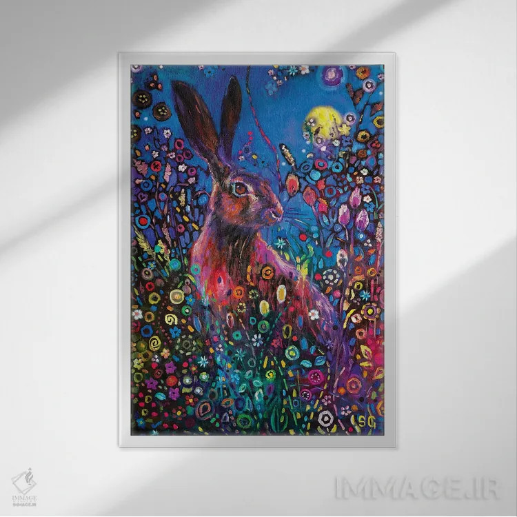 تابلو دکوراتیو جادو زیر نور ماه اثر سو گاردنر - نمای قابدار سفید