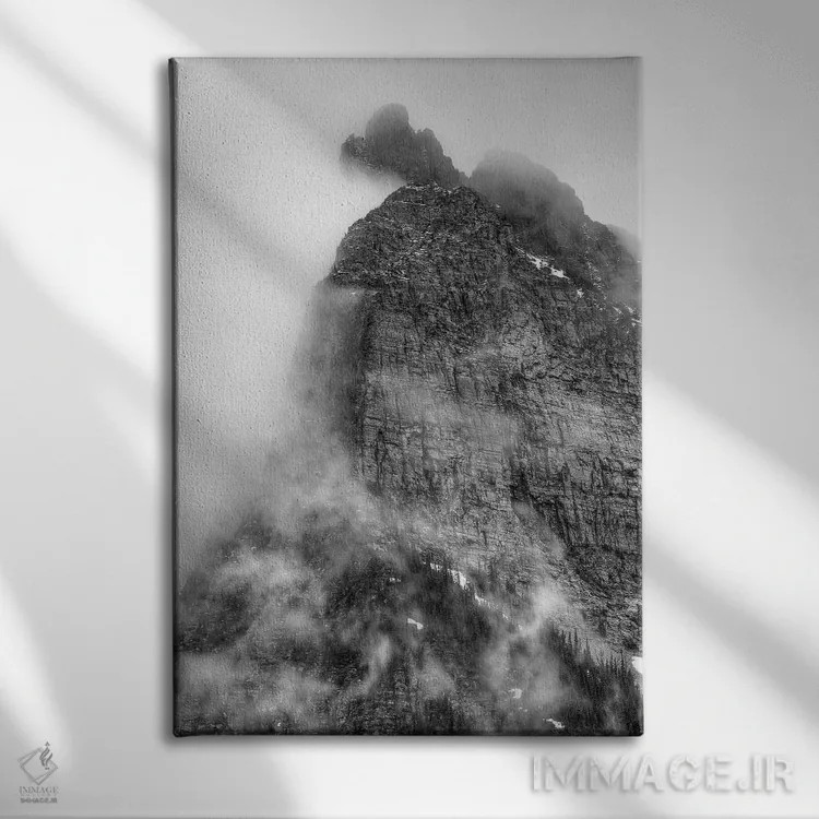 تابلو دکوراتیو اوج اثر بیل شرل - نمای روبهرو روی دیوار