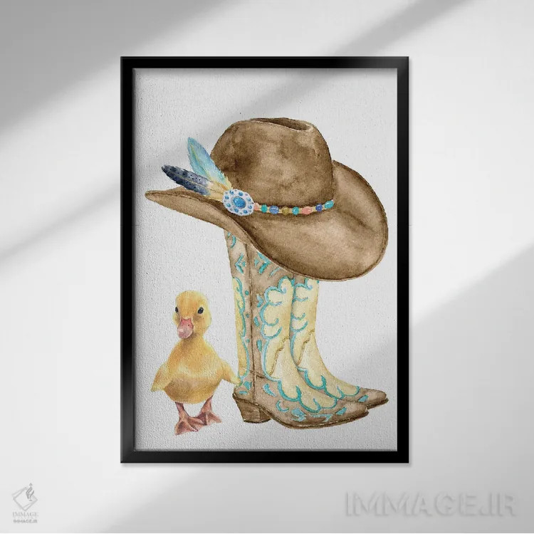 تابلو دکوراتیو هنر غربی اثر ژانیا شاریپژانوا - نمای قابدار مشکی