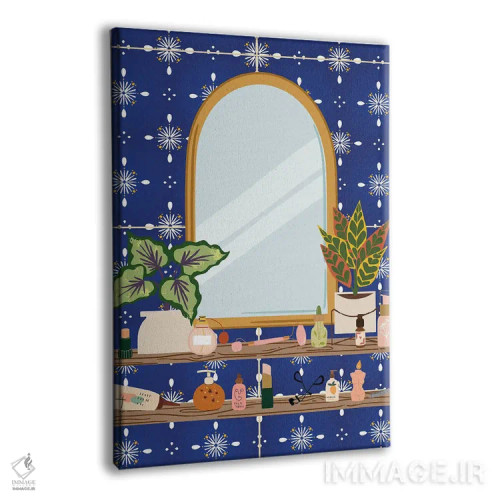 تابلو دکوراتیو دکور آرایشی مراکشی اثر ژانیا شاریپژانوا - نمای پرسپکتیو محصول