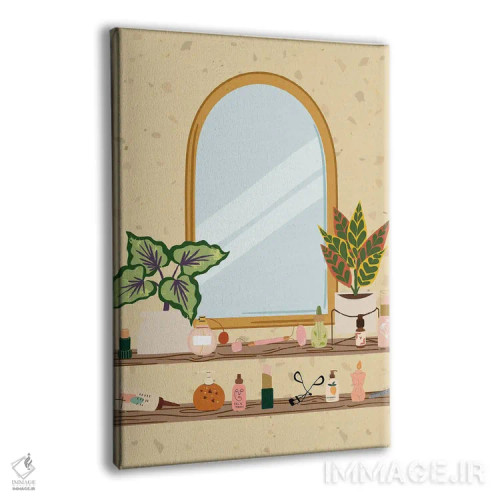 تابلو دکوراتیو دکور آرایشی ترازو اثر ژانیا شاریپژانوا - نمای پرسپکتیو محصول