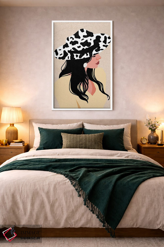 تابلو دکوراتیو کلاه گاوی من اثر ژانیا شاریپژانوا - D2W