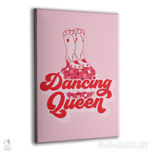 تابلو دکوراتیو دختر گاوچران در حال رقص اثر ژانیا شاریپژانوا - نمای پرسپکتیو محصول