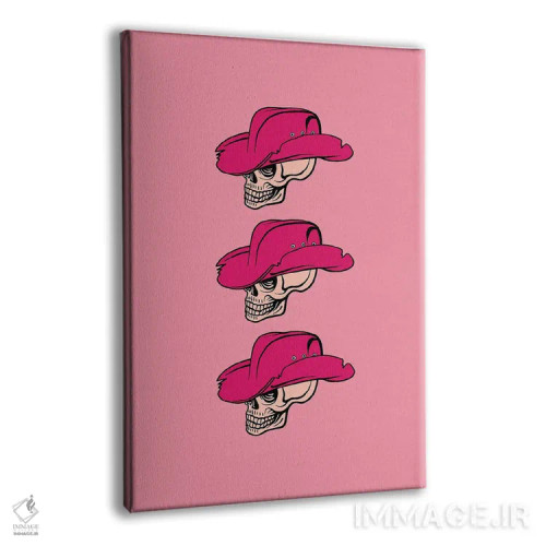 تابلو دکوراتیو دختر گاوچران اسکلت اثر ژانیا شاریپژانوا - نمای پرسپکتیو محصول