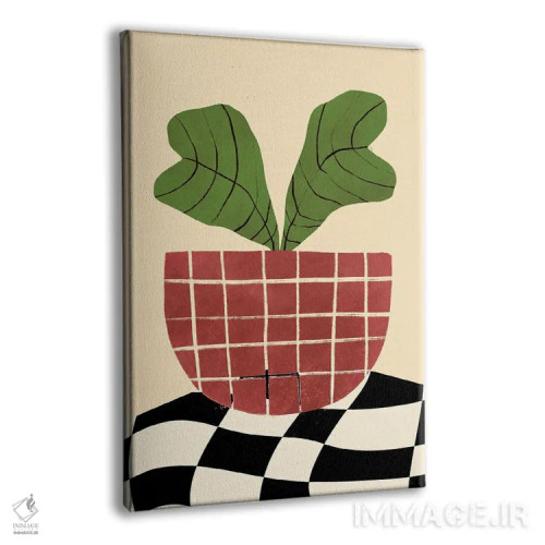 تابلو دکوراتیو سبزیجات بهاری اثر ژانیا شاریپژانوا - نمای پرسپکتیو محصول