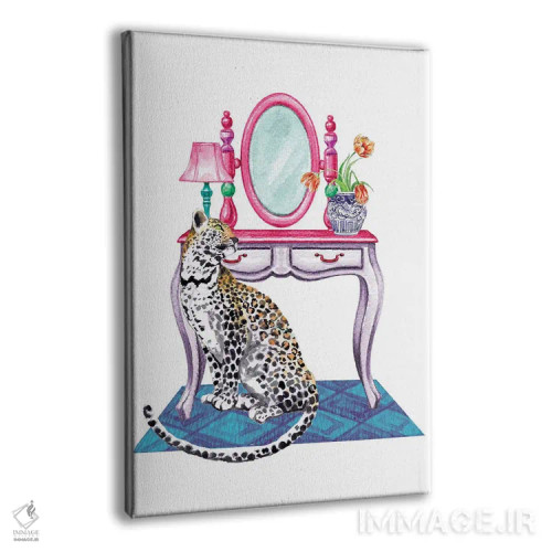 تابلو دکوراتیو دکور آرایشگاهی اثر ژانیا شاریپژانوا - نمای پرسپکتیو محصول