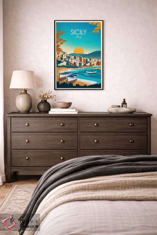 تابلو دکوراتیو سیسیل اثر استودیو اینسپشن - D4B