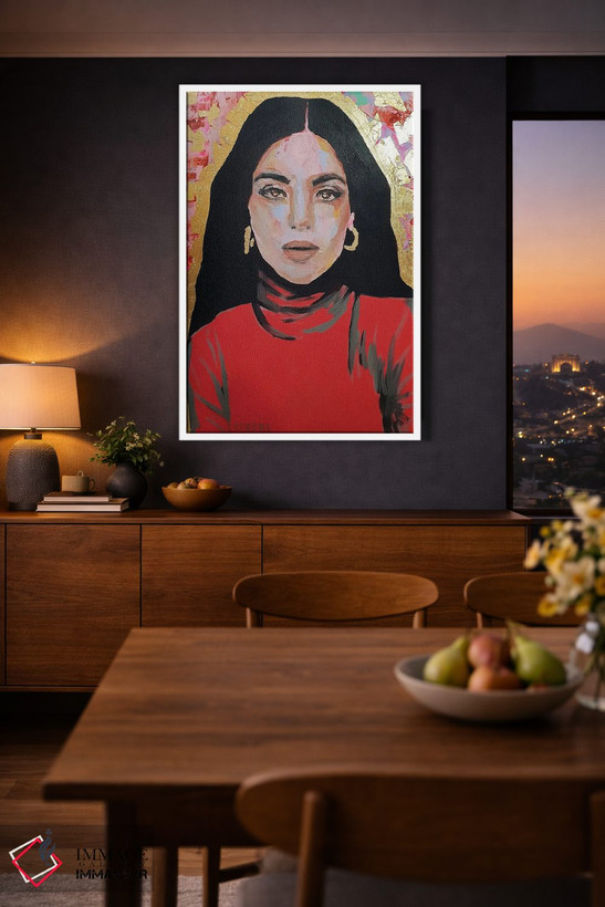 تابلو دکوراتیو ماریا اثر سرینا سینگ - D3W