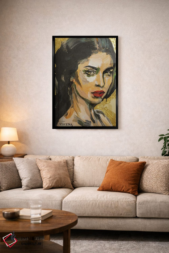 تابلو دکوراتیو گابریلا اثر سرینا سینگ - D5B