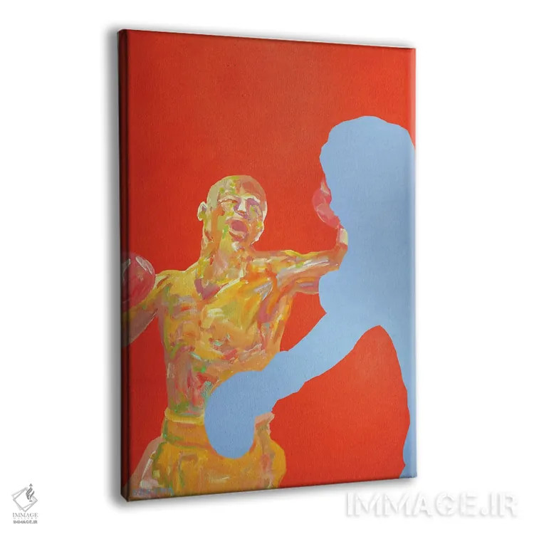 تابلو دکوراتیو فاصله ۲ اثر سرینا سینگ - نمای پرسپکتیو محصول
