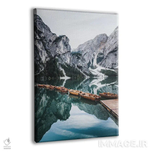 تابلو دکوراتیو دریاچه براایس اثر سایمون یونگ - نمای پرسپکتیو محصول