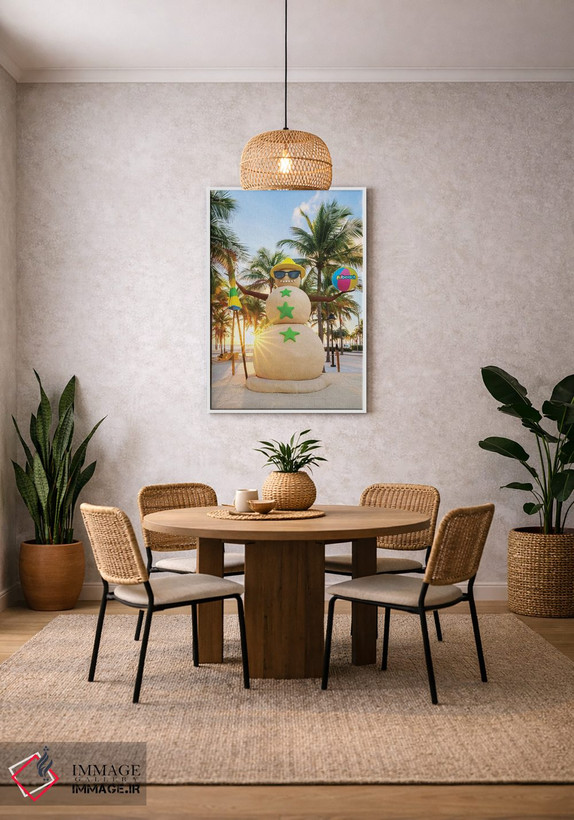 تابلو دکوراتیو تبریکات فصلی اثر سوزانه کرمر - D1W