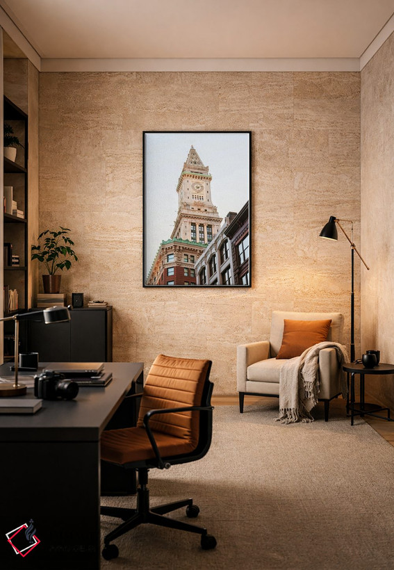 تابلو دکوراتیو بوستون جاودانه اثر سوزانه کرمر - D6B
